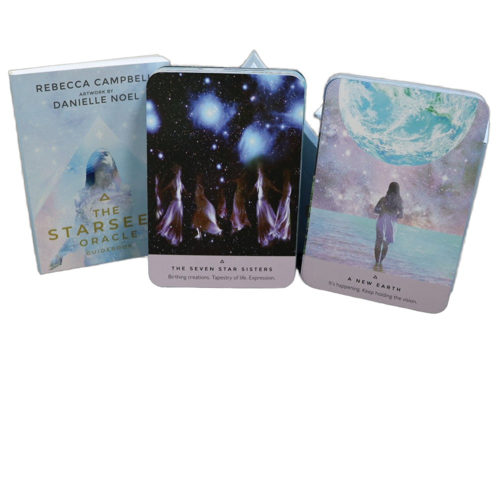 OEM Custom Starseed Oracle Cards for Spiritual Growth Wholesale Manufacturers and Custom Printing Service for Professional Divination Tools