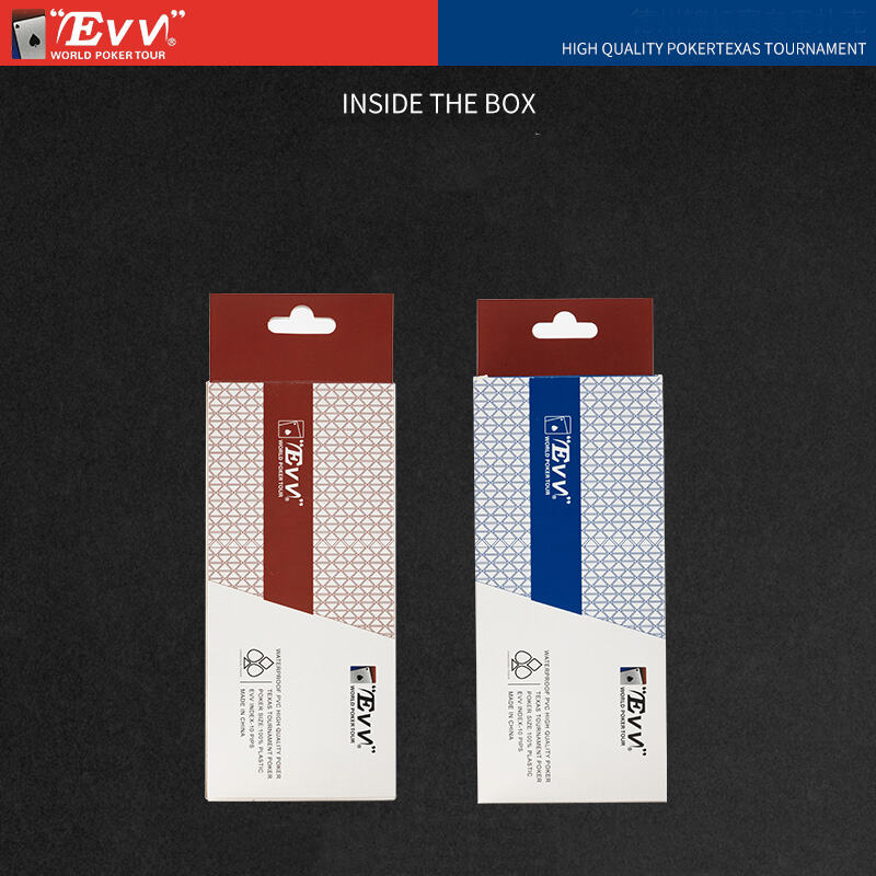 WPT Official PVC Poker Cards 100% Waterproof Casino Grade Two Deck Set