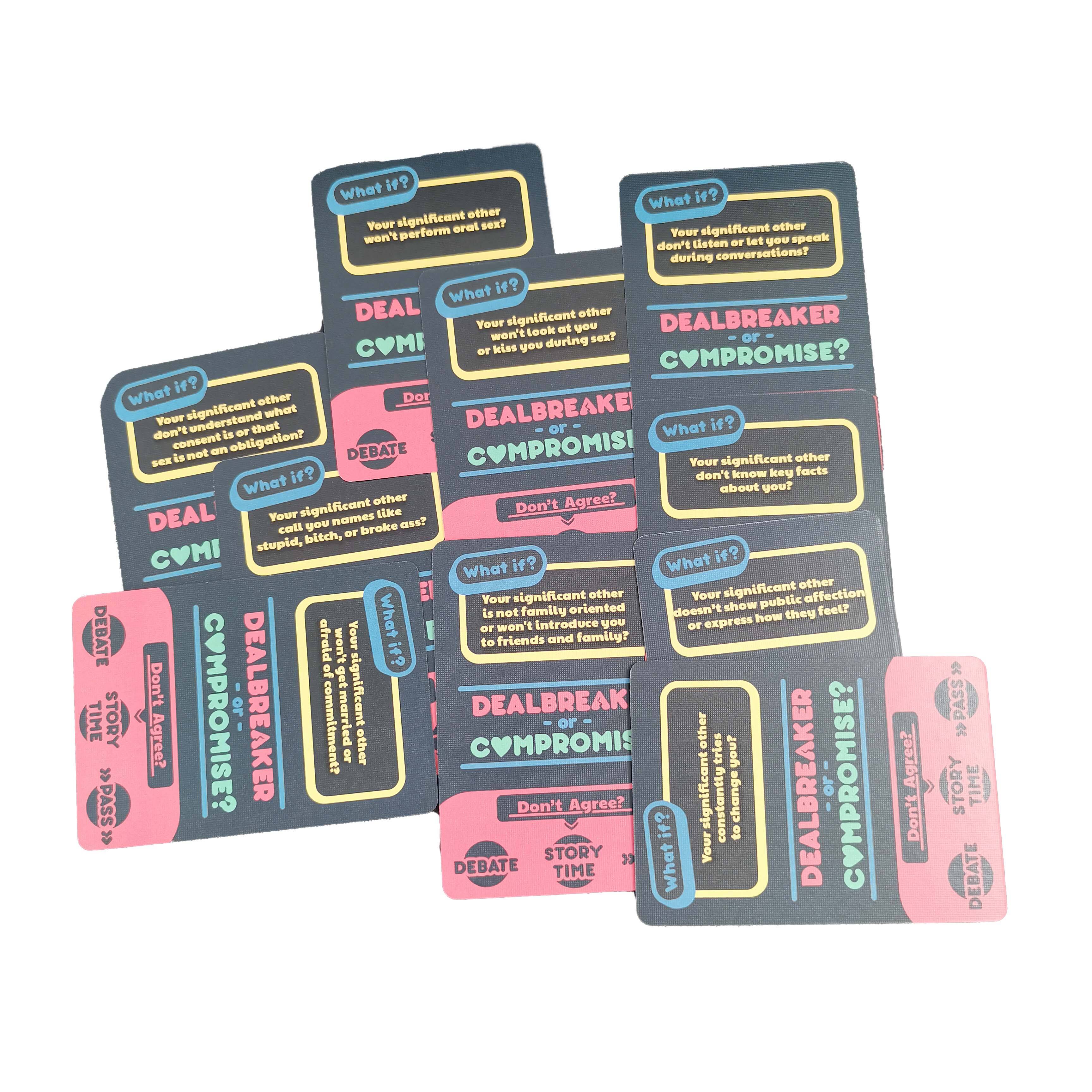 OEM Custom Relationship Deal Breakers Party Card Game for Social Gatherings – Manufacturer & Wholesale Supplier