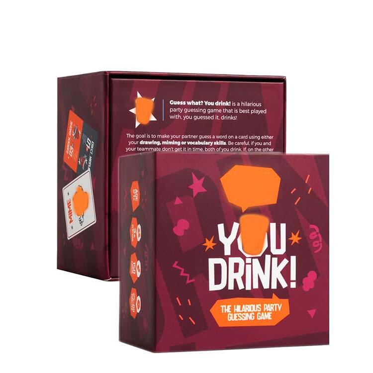 OEM Custom “YOU DRINK!” Card Game – Party Game Manufacturer and Wholesale Solutions