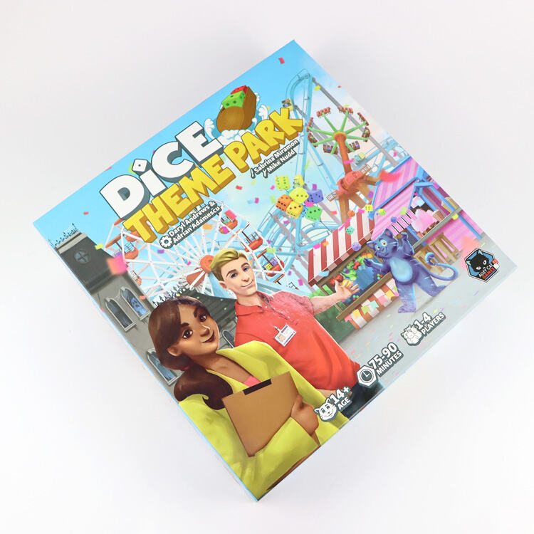 OEM Custom “Dice Theme Park” Board Game – Wholesale Strategy Game Manufacturer & Customizable Gaming Sets