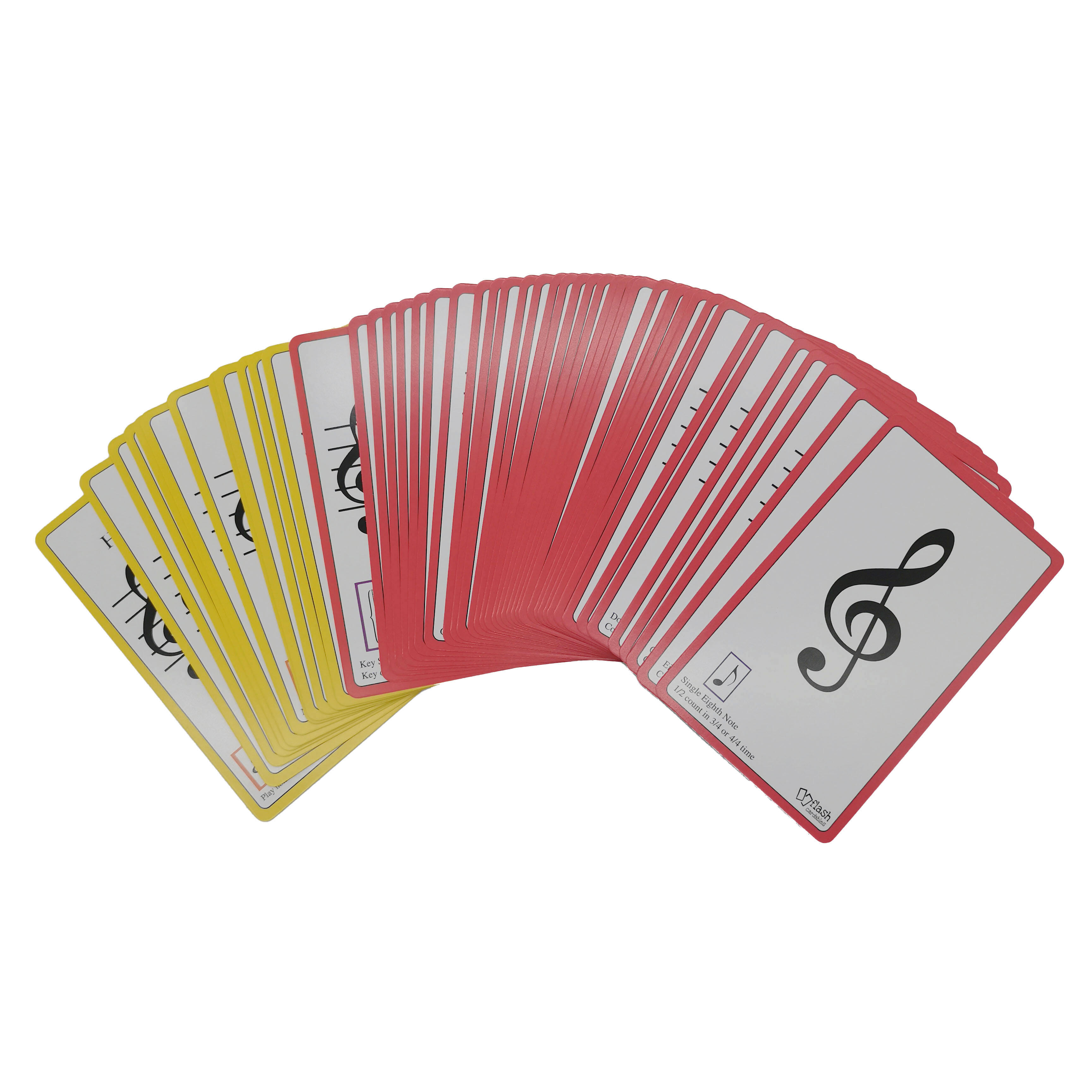 OEM Custom Flash Cardables MUSIC Educational Flash Cards for Music Theory Learning Wholesale Manufacturer