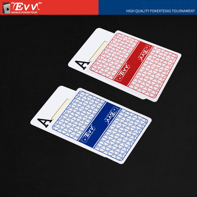WPT Official PVC Poker Cards 100% Waterproof Casino Grade Two Deck Set
