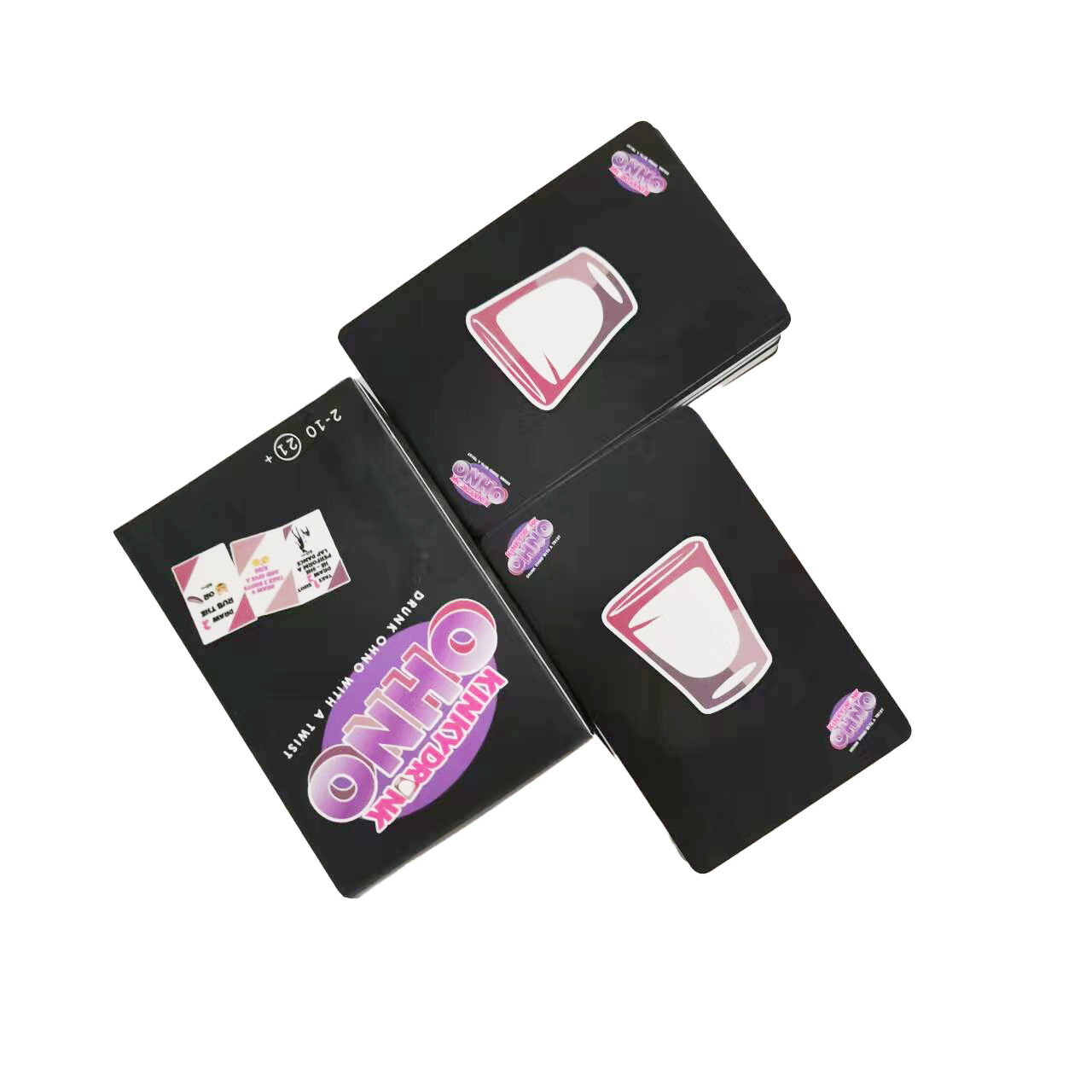 OEM Custom KinkyDrunk Oh No Adult Party Drinking Card Game Manufacturer Wholesale Party Game Cards Chensheng Printing Custom TCG and Board Games