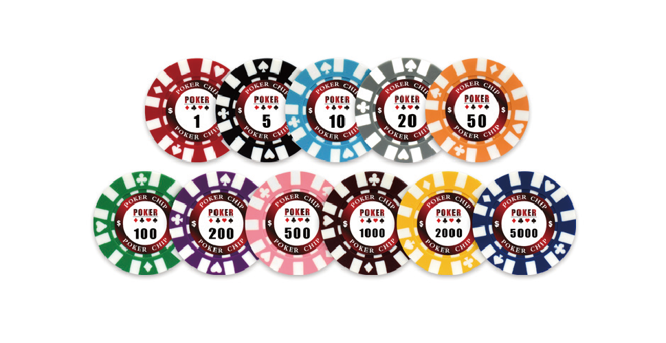 Premium Composite Poker Chips 11.5g Casino Grade Metal Insert Custom OEM