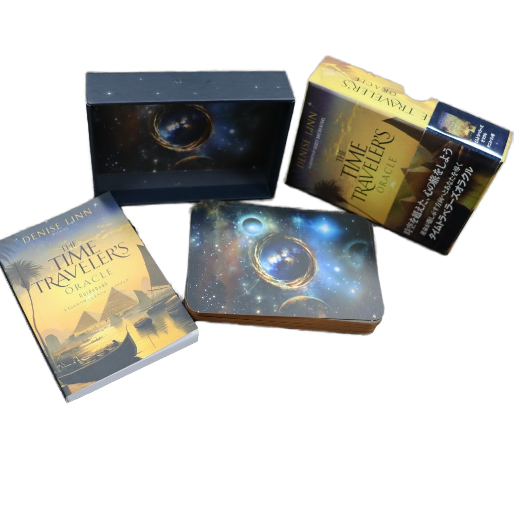 OEM Custom “The Time Traveler’s Oracle” Deck for Spiritual Wholesale Buyers — Manufacturer & Bulk Customization Available