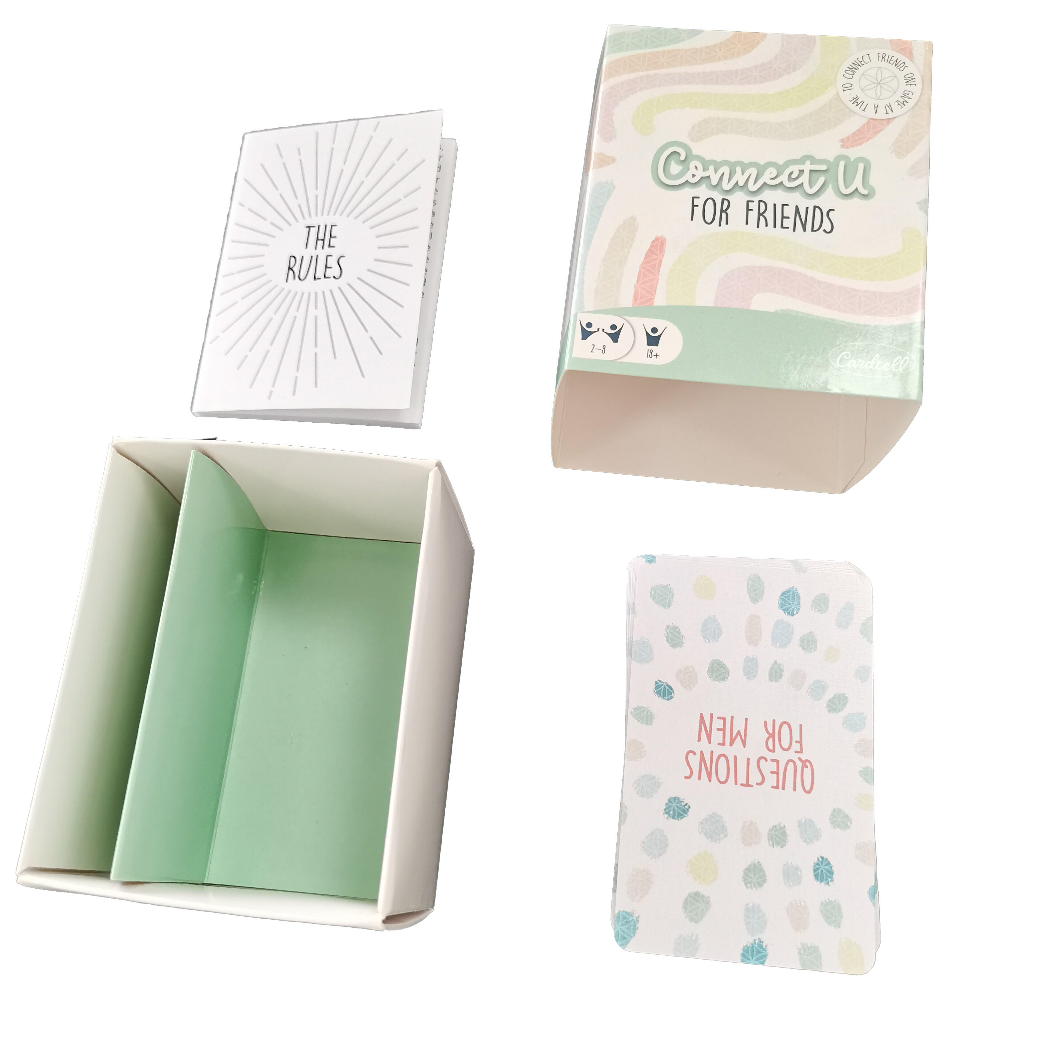 OEM Custom Connect U Interactive Social Card Game – Manufacturer, Wholesale, and Fully Customizable Sets Available