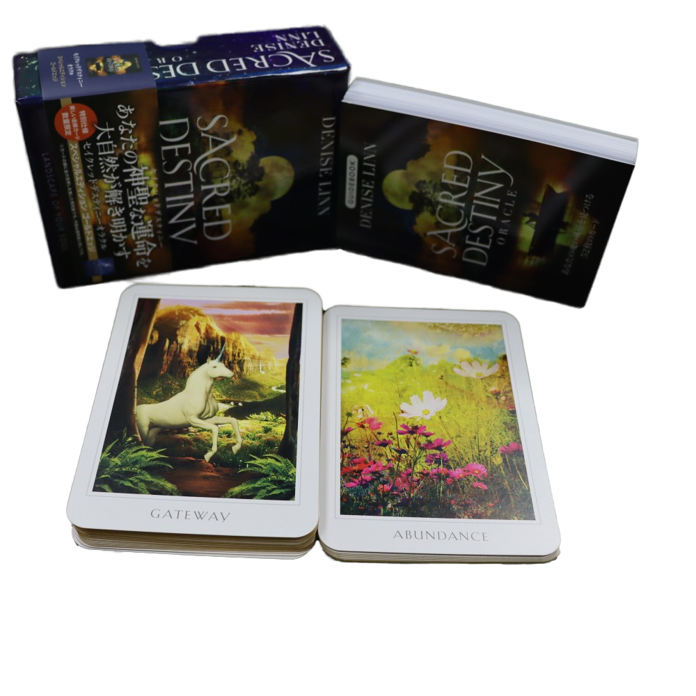 OEM Custom Sacred Destiny Oracle Cards — Professional Wholesale Manufacturer Support for Custom Spiritual Decks