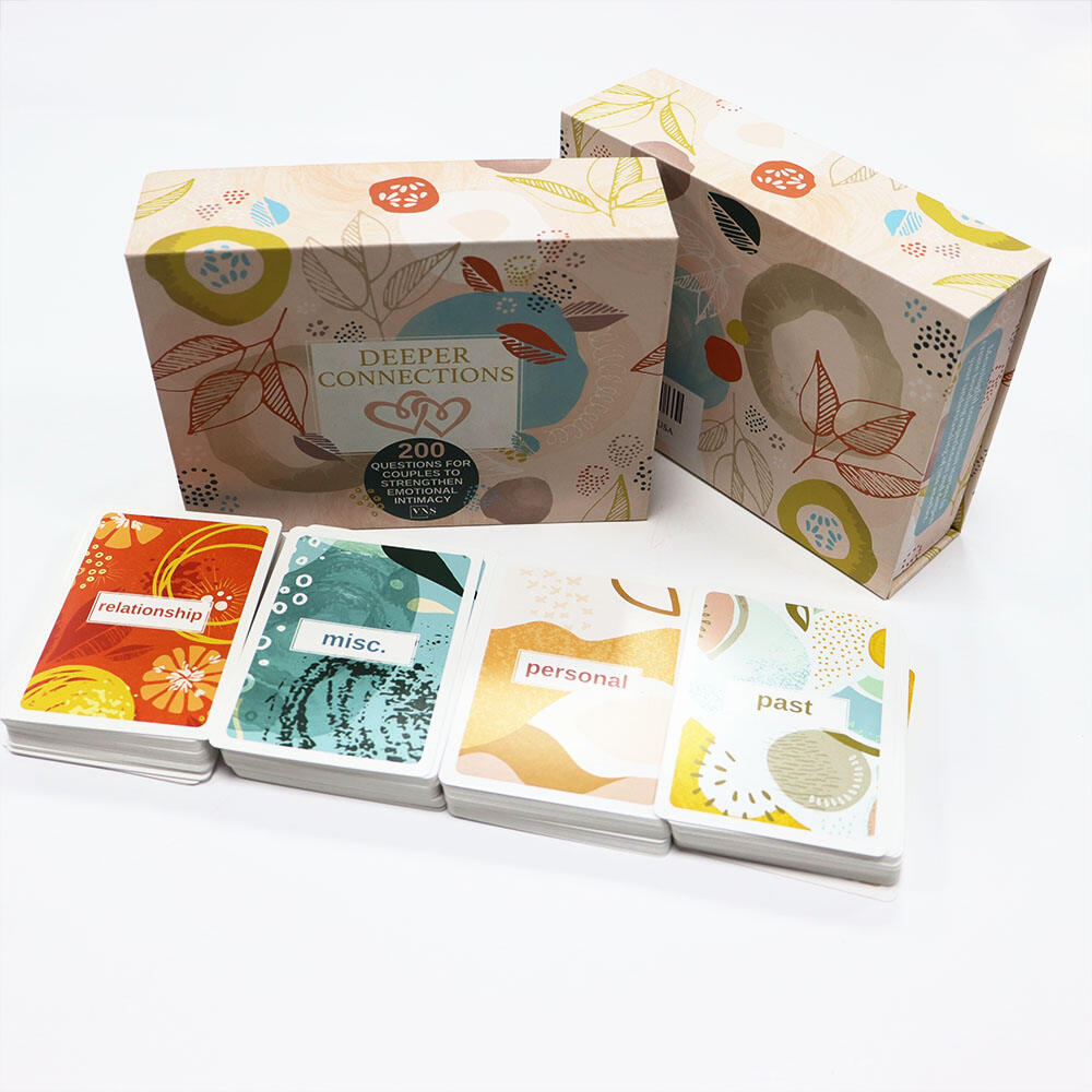 OEM Custom Deeper Connections Social Card Game – Manufacturer, Wholesale, and Fully Customizable Interactive Sets