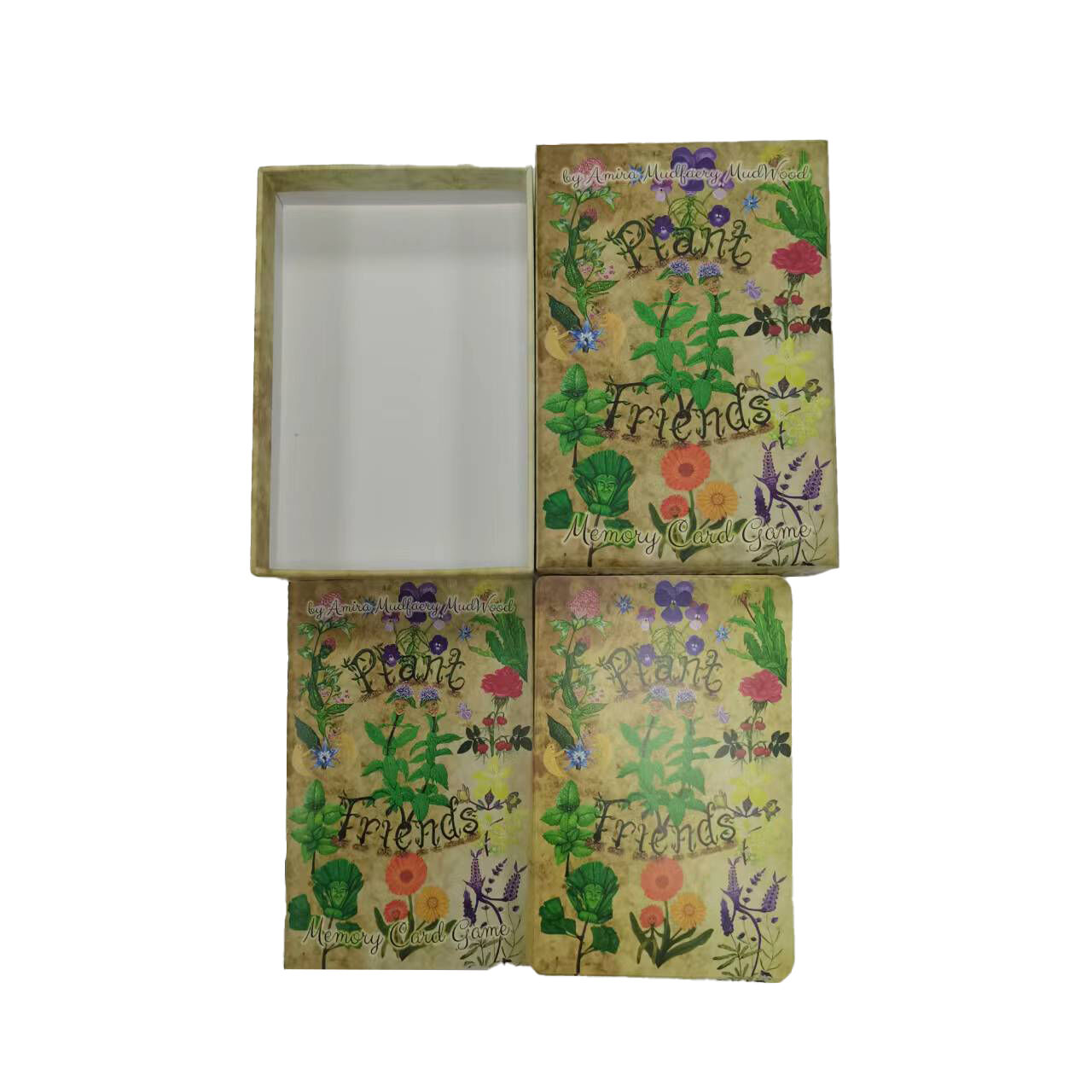OEM Custom Plant Friends Memory Card Game Manufacturer Wholesale Educational Nature Themed Game Cards Supplier Chensheng Printing