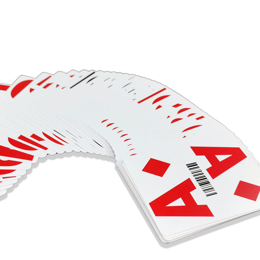 Professional Casino Barcode Playing Cards for Inventory Security Tracking
