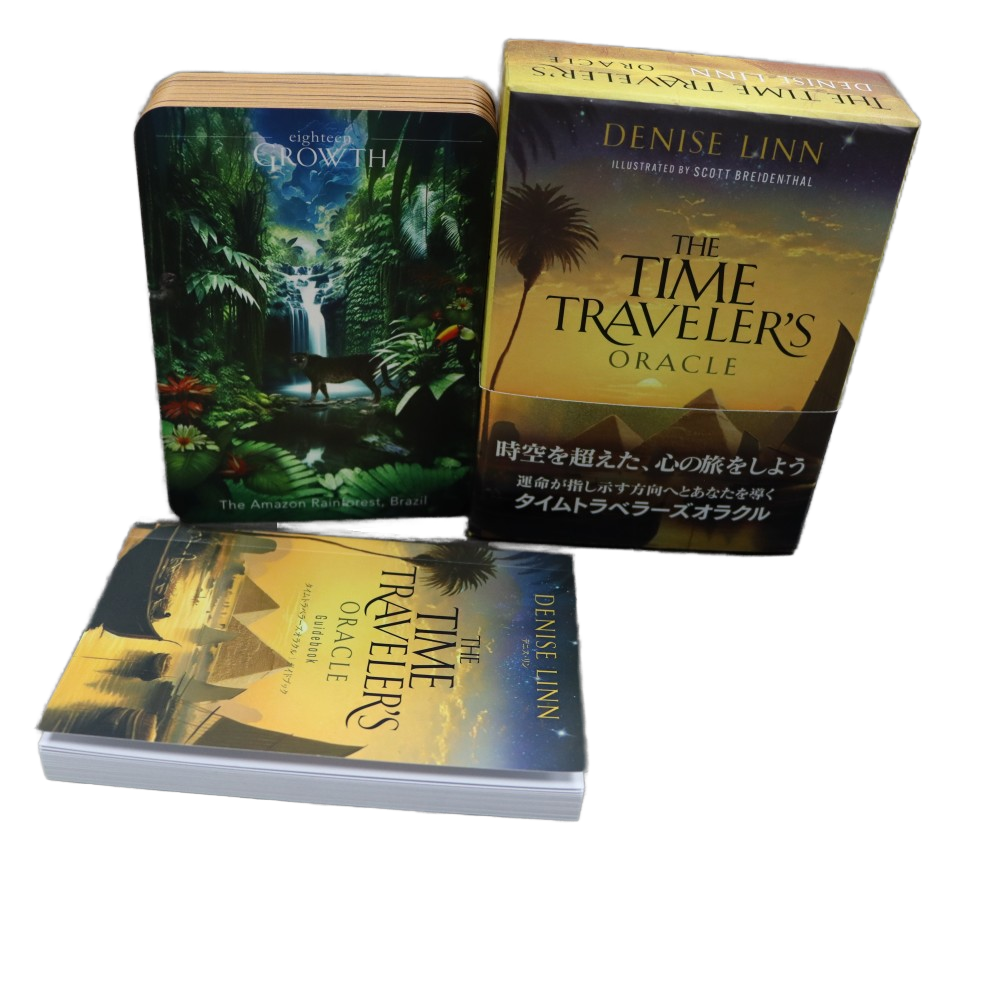 OEM Custom “The Time Traveler’s Oracle” Deck for Spiritual Wholesale Buyers — Manufacturer & Bulk Customization Available