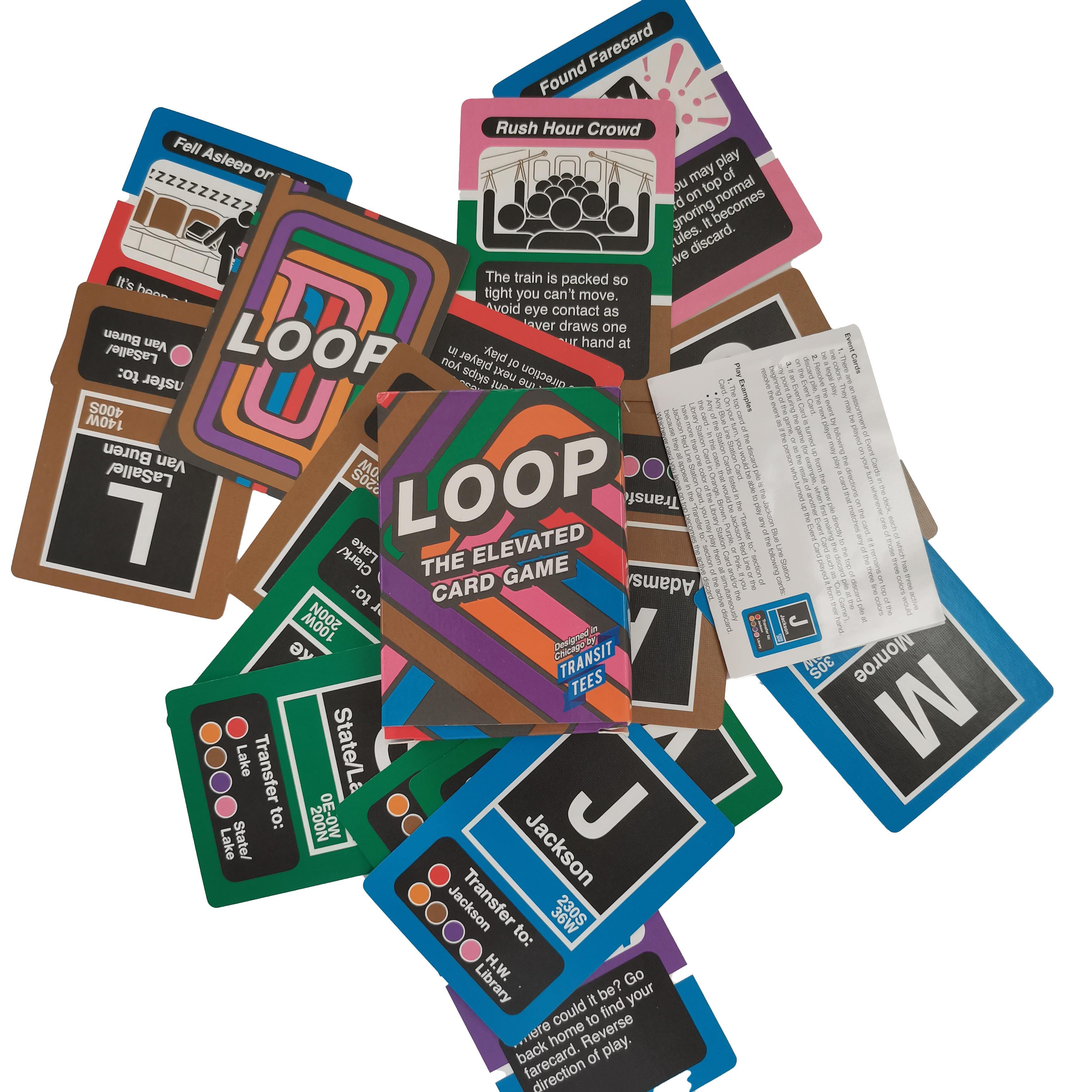 OEM Custom “LOOP: The Elevated Card Game” Manufacturer Wholesale Card Game Production & Full Set Customization Services