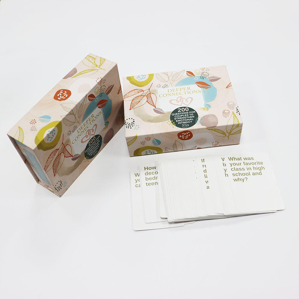 OEM Custom Deeper Connections Social Card Game – Manufacturer, Wholesale, and Fully Customizable Interactive Sets