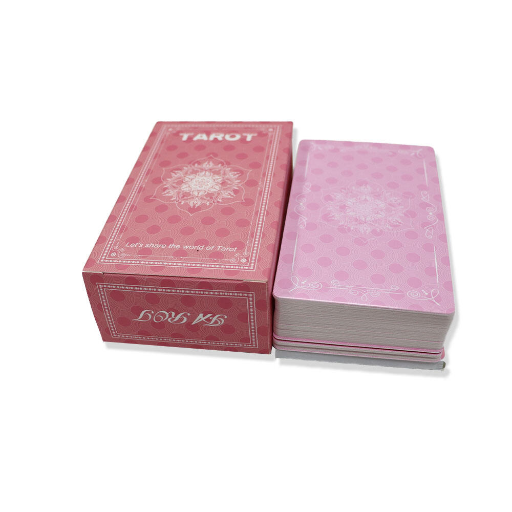 Blush Heart Pink Tarot Deck 78 Cards Soft Healing Aesthetic Gift Set OEM
