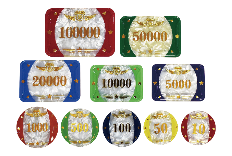 Premium Composite Poker Chips 11.5g Casino Grade Metal Insert Custom OEM