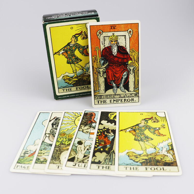 Universal Waite Tarot Deck Classic Beginner Set with Guide Book OEM ODM