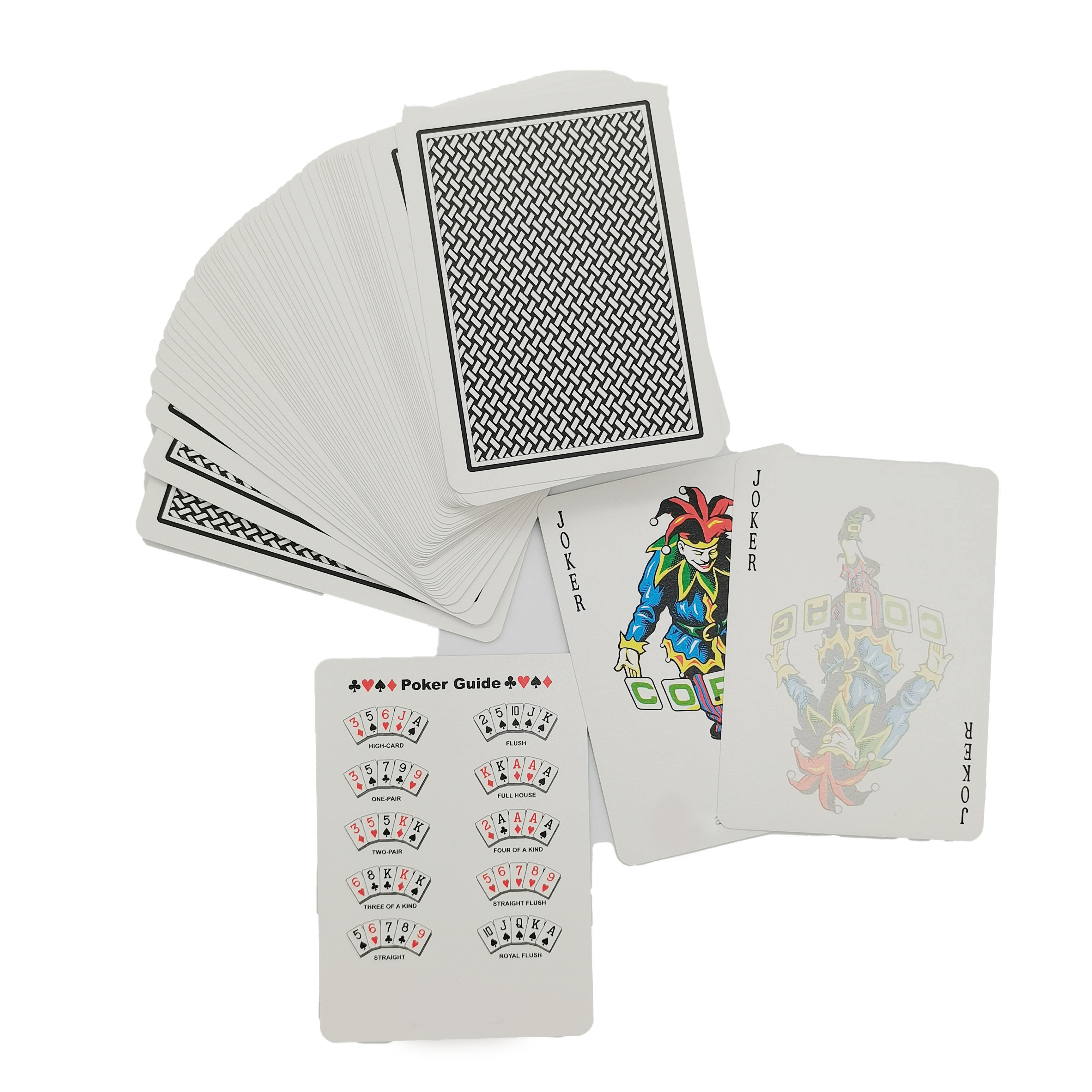 Professional Jumbo Index PVC Poker Cards for Texas Holdem Tournaments Bulk