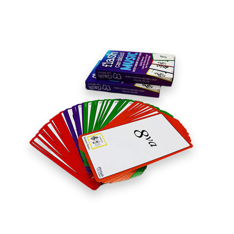 OEM Custom Flash Cardables MUSIC Educational Flash Cards for Music Theory Learning Wholesale Manufacturer