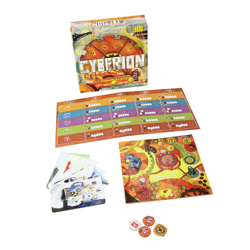 OEM Custom “CYBERION” Strategy Board Game – Cyber-Mechanical Theme, Wholesale & Manufacturer Options Available