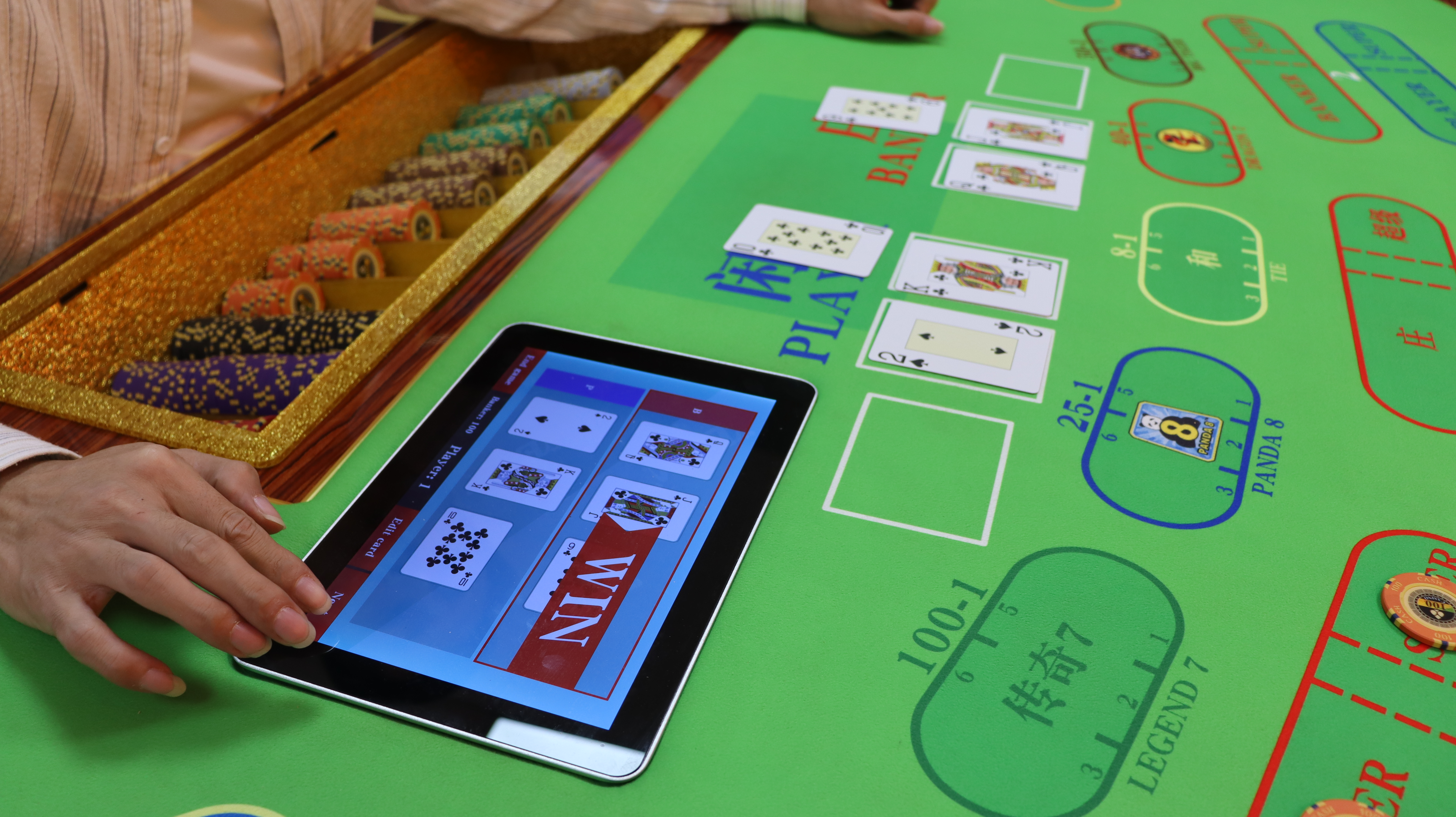 SMART EVV RFID AI Casino Table System with Real-Time Analytics