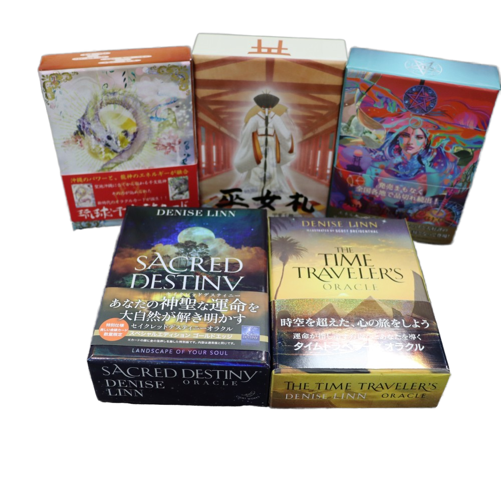 OEM Custom Soul Sparks Card Oracle Deck Wholesale Manufacturer Fantasy Mystic Spiritual Gift Sets