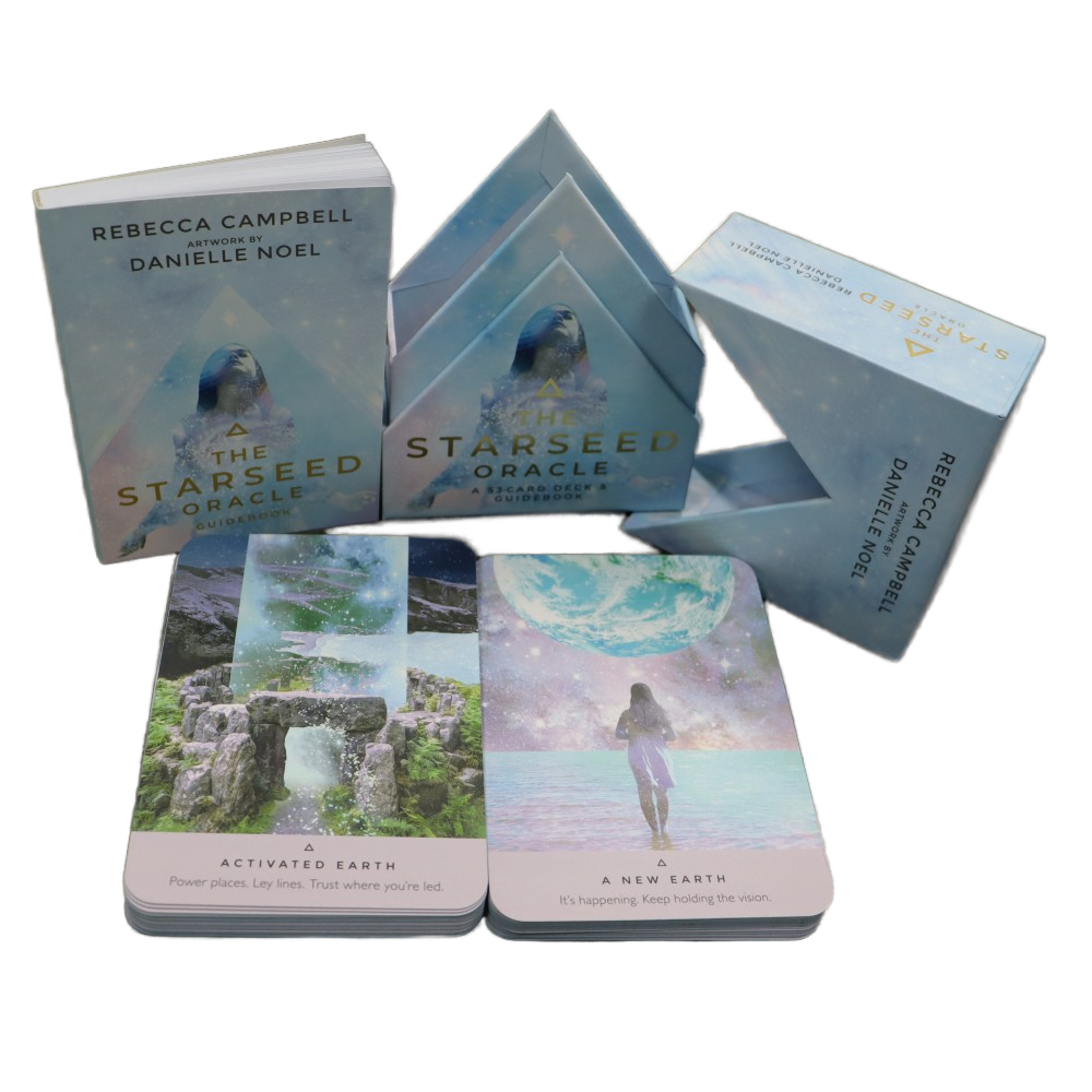 OEM Custom Starseed Oracle Cards for Spiritual Growth Wholesale Manufacturers and Custom Printing Service for Professional Divination Tools