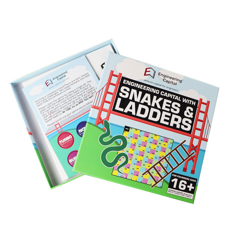 OEM Custom “Engineering Capital with Snakes & Ladders” Board Game – Entrepreneurial Strategy Game for Startups, Wholesale & Manufacturer Options