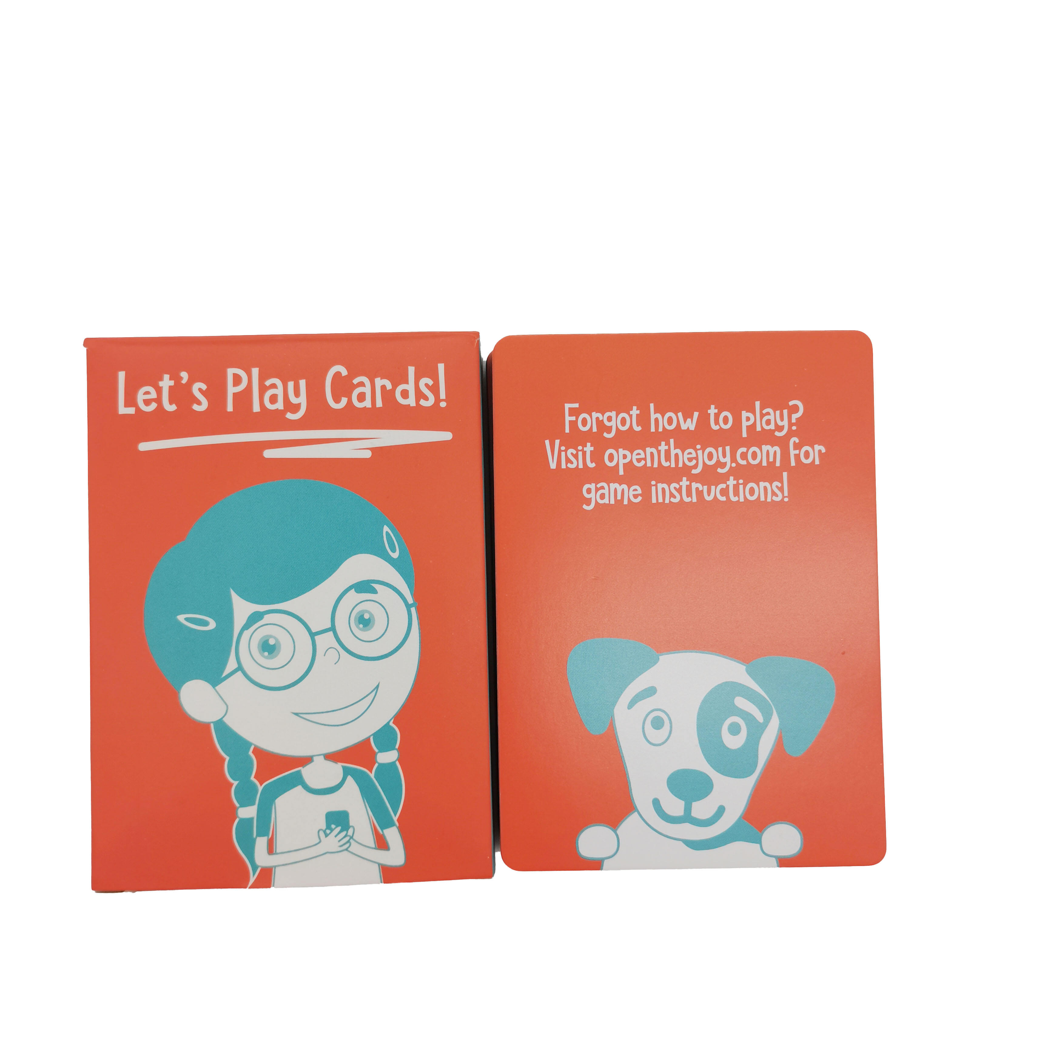 OEM ODM Would You Rather Card Game Cute Cartoon Social Icebreaker