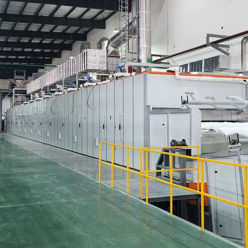 Hollow Conjugated Siliconized Polyester Staple Fiber Machine: Ensuring it lasts for ages