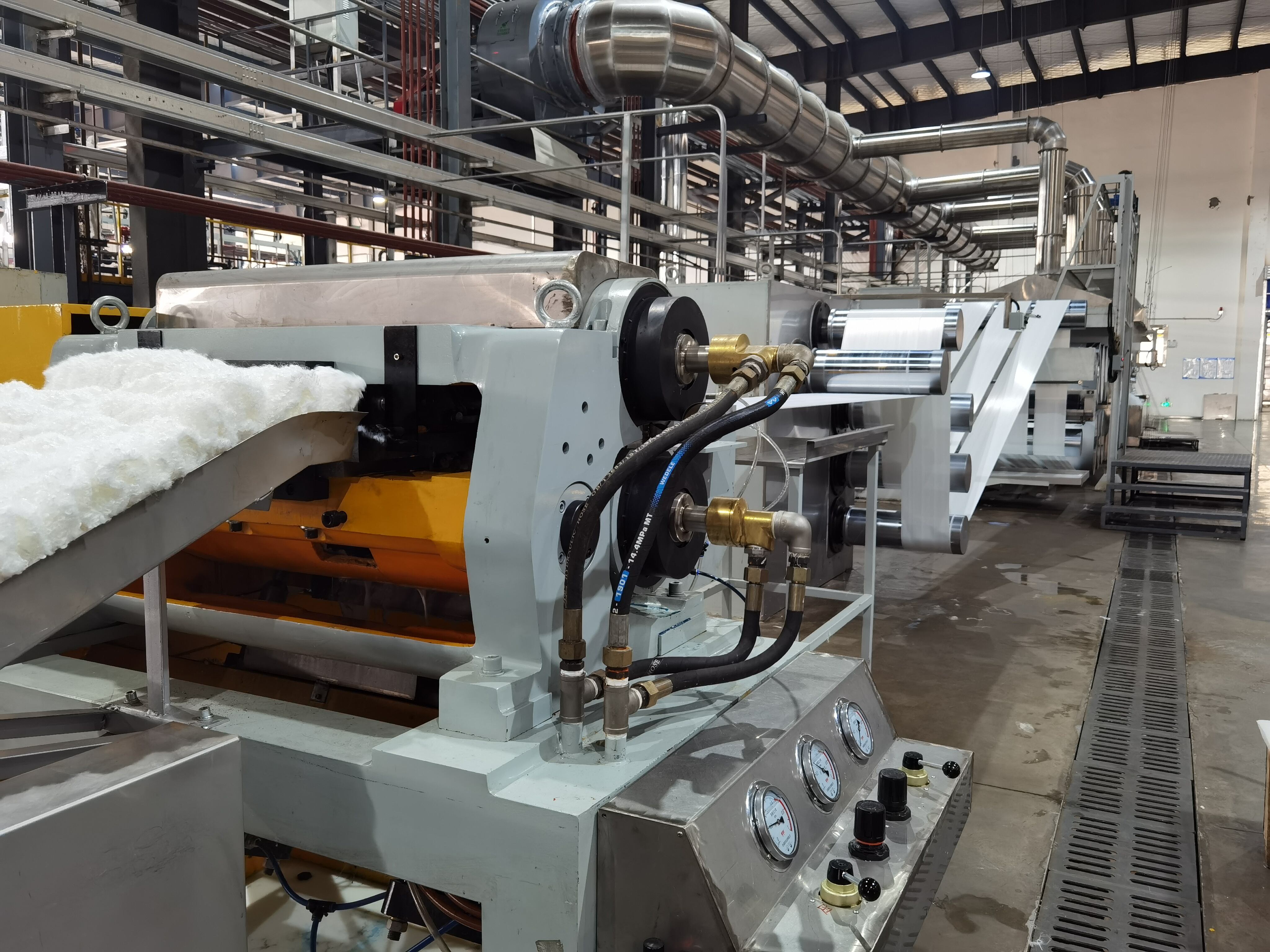 100TPD Hollow PSF production line