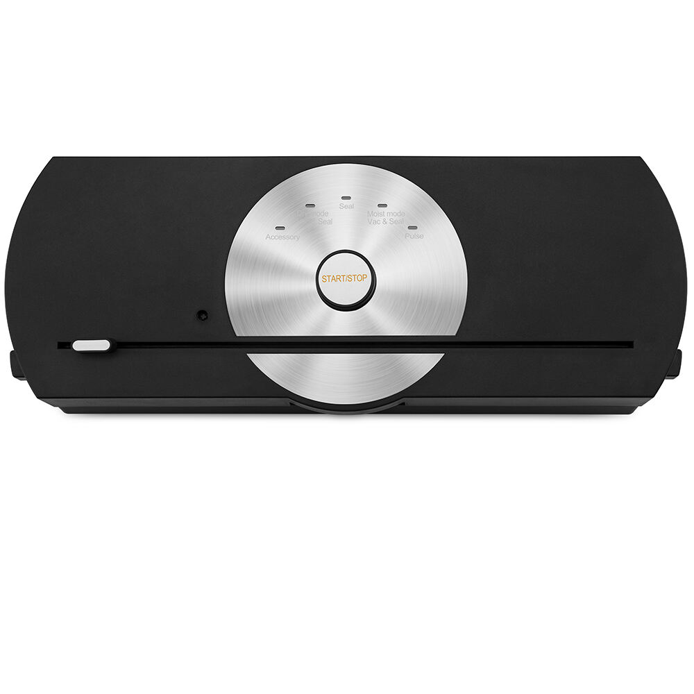VS6630 Scelleur sous vide avec base détachable, coupeur intégré, modes sec et humide, fonction impulsion et flexible d'accessoire pour récipients et bouteilles