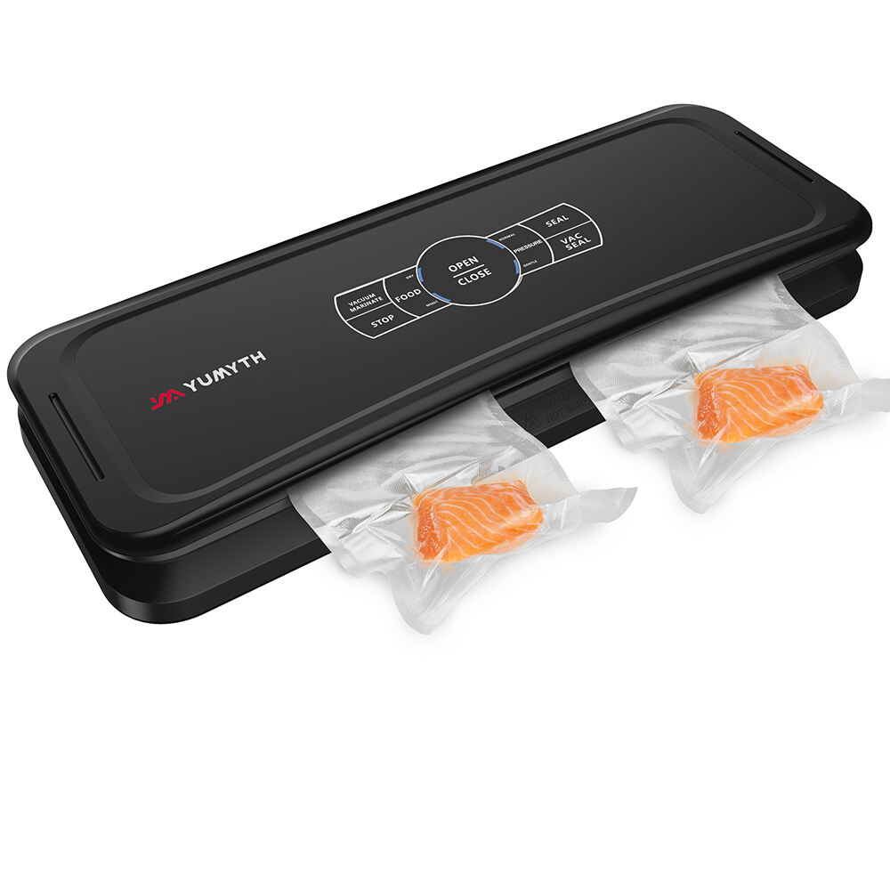 VS6682 Scelleur sous vide entièrement automatique avec plateau à gouttes amovible, coupeur intégré, modes sec et humide, réglage de pression normal et doux, flexible d'accessoire pour récipients et bouteilles