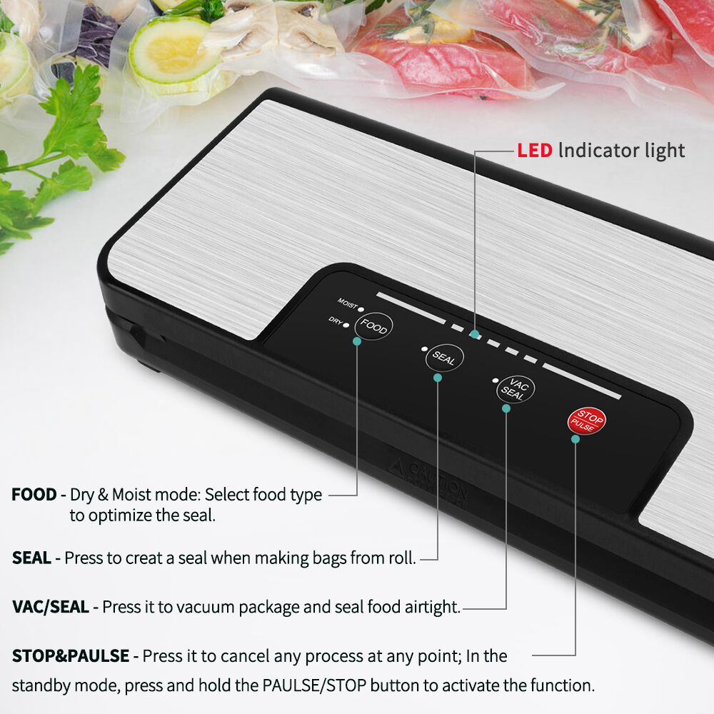 How Can a Compact Vacuum Sealer Improve Food Storage Efficiency?