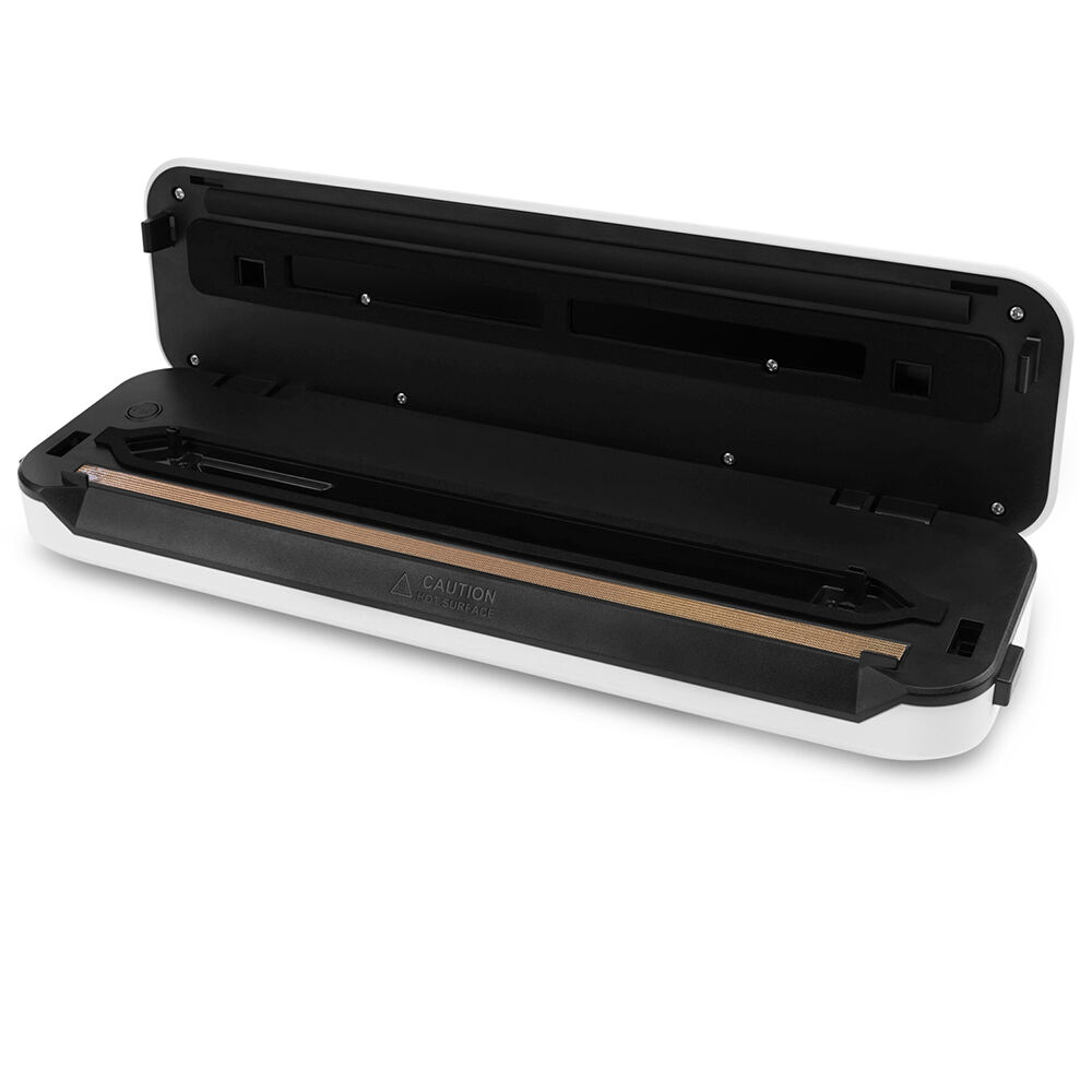VS6621X Sigillatore a Vuoto Compact con Tagliente Integrato, Modalità Secco e Umido, Funzione Impulso e Tubo Accessorio per Contenitori e Bottiglie