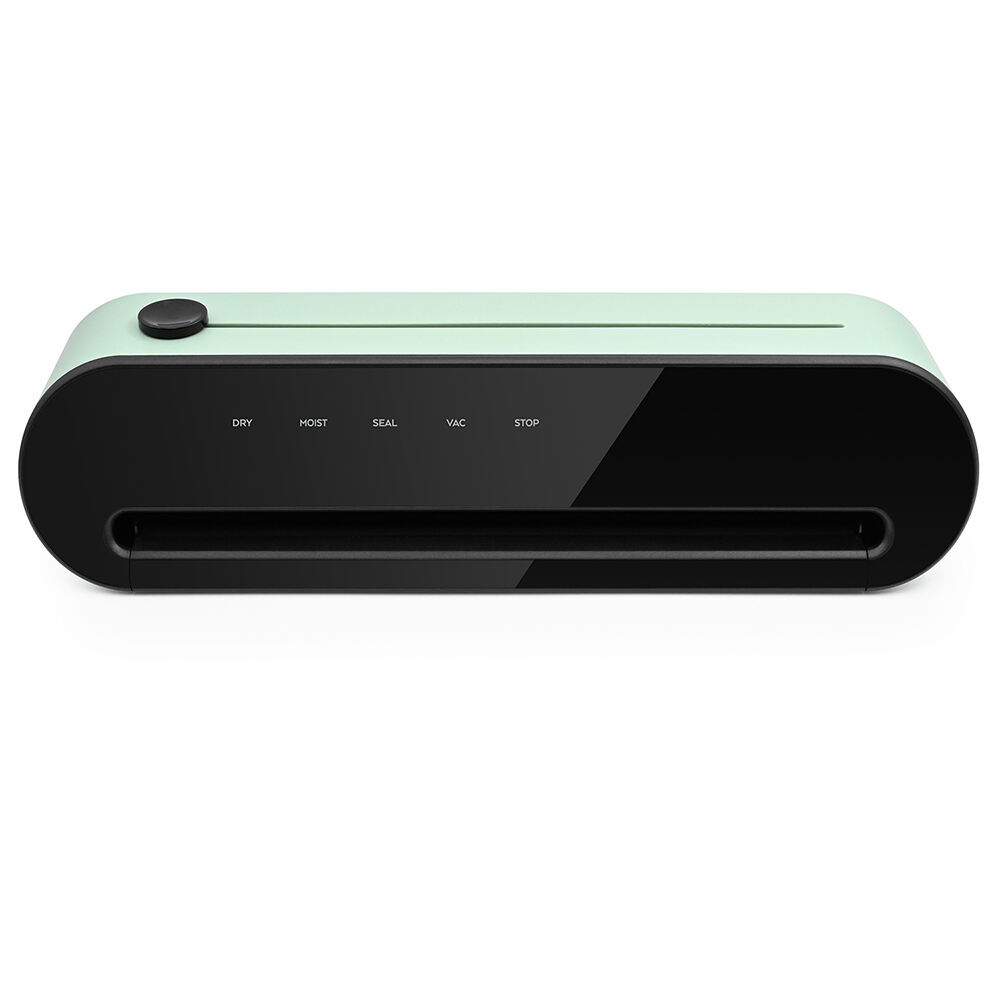 VS2206 Compact Fully Automatic Vacuum Sealer with Built-in Cutter, Removable Drip Tray, Dry & Moist Modes, Accessory Hose for Containers and Bottles