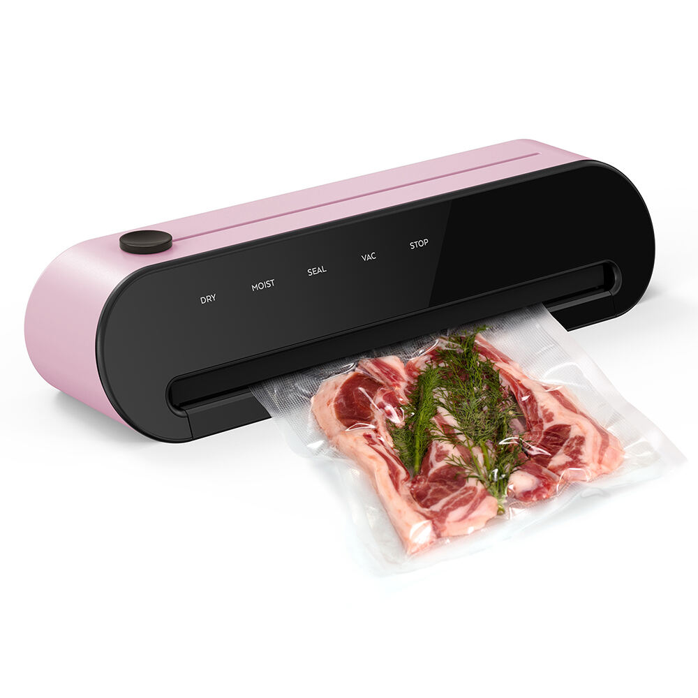 VS2206 Compact Fully Automatic Vacuum Sealer with Built-in Cutter, Removable Drip Tray, Dry & Moist Modes, Accessory Hose for Containers and Bottles