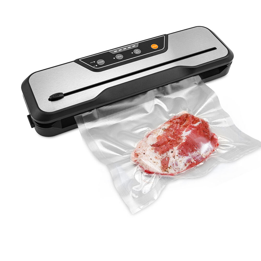 VS6612X Sceau à vide compact avec coupeur intégré, modes sec et humide, fonction impulsion et flexible d'accessoire pour contenants et bouteilles