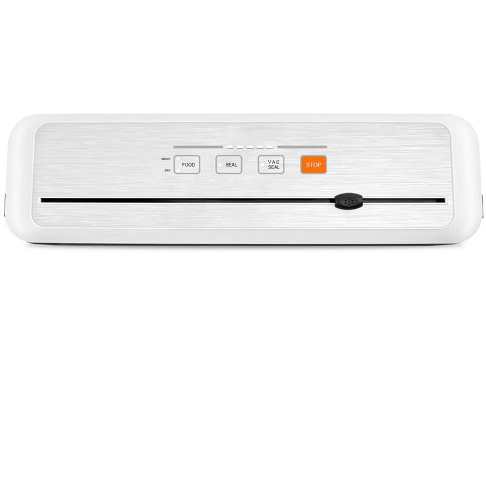 VS6621X Sigillatore a Vuoto Compact con Tagliente Integrato, Modalità Secco e Umido, Funzione Impulso e Tubo Accessorio per Contenitori e Bottiglie