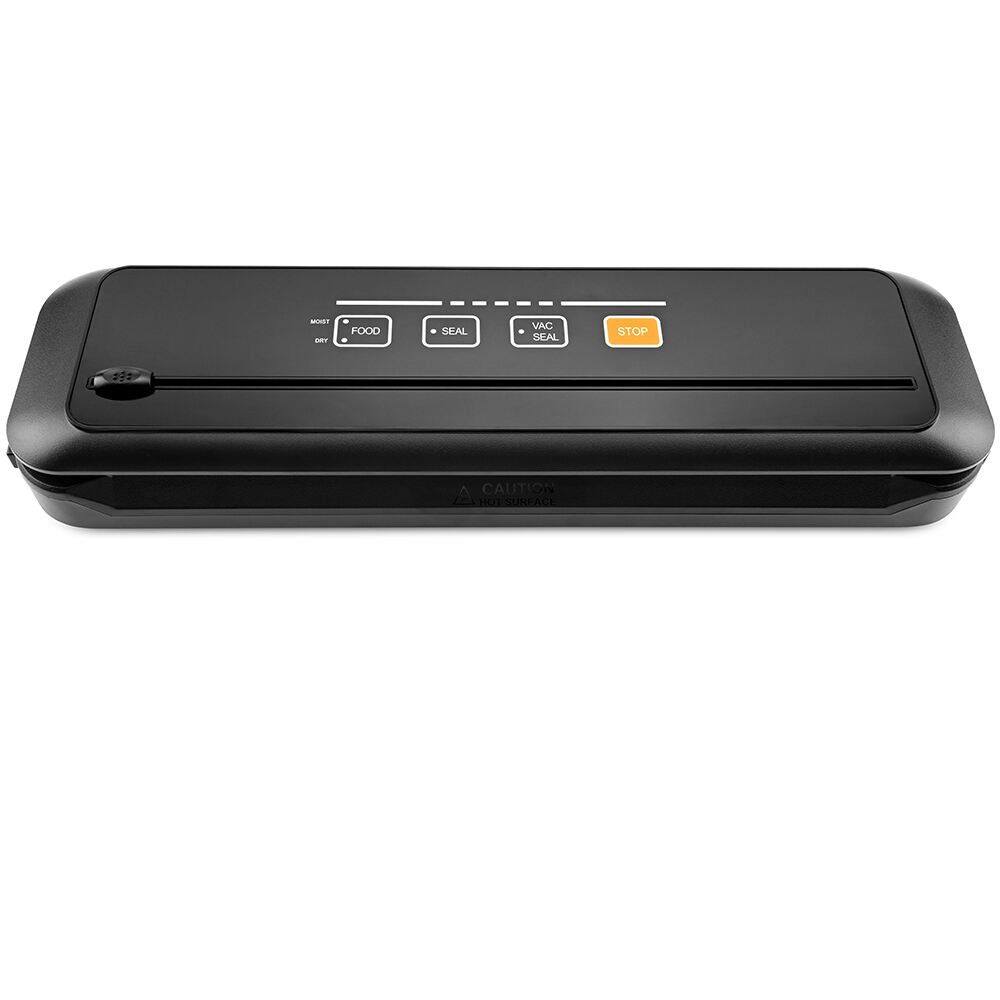 VS6621X Sigillatore a Vuoto Compact con Tagliente Integrato, Modalità Secco e Umido, Funzione Impulso e Tubo Accessorio per Contenitori e Bottiglie