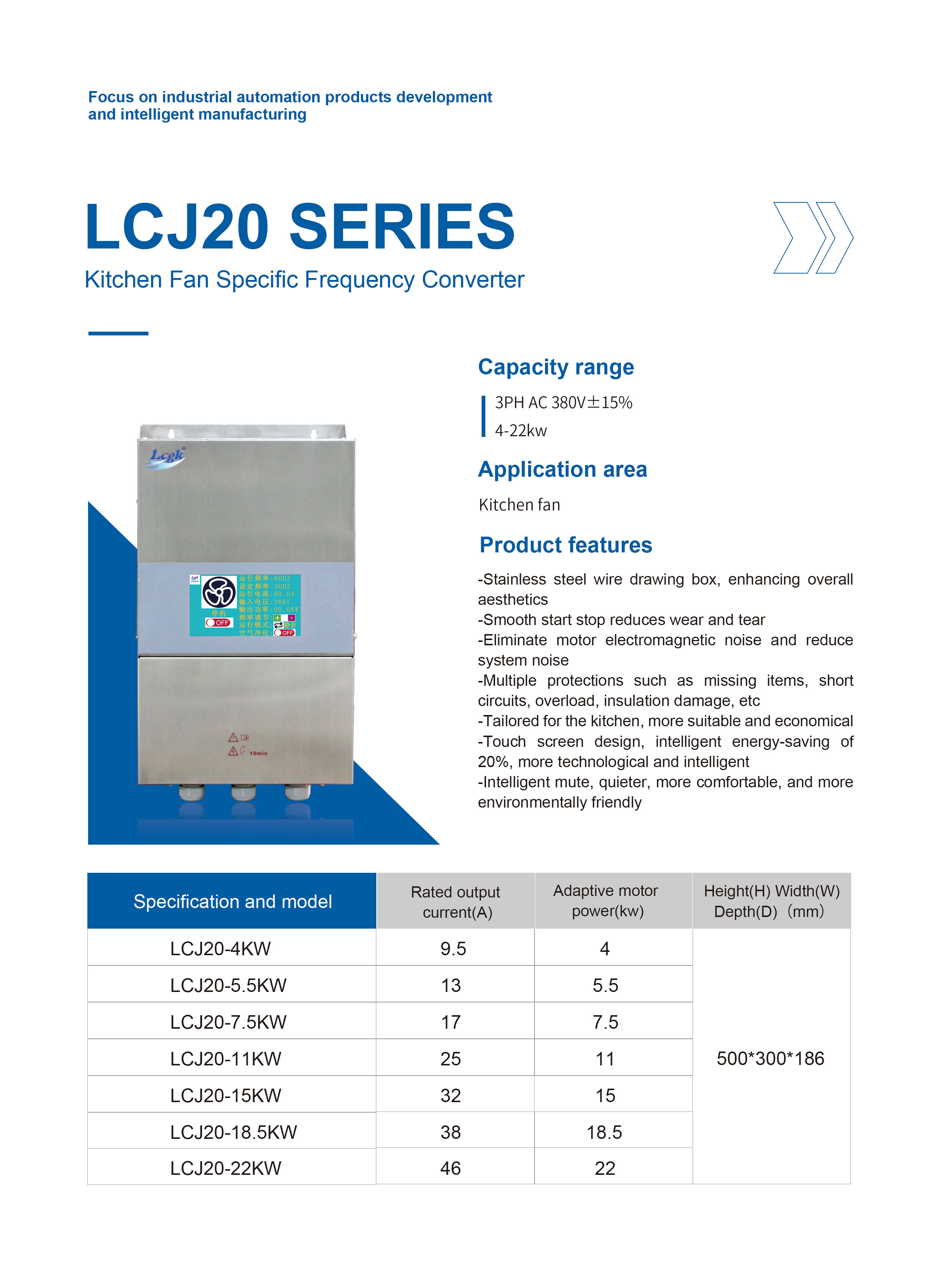 LCJ20 manufacture