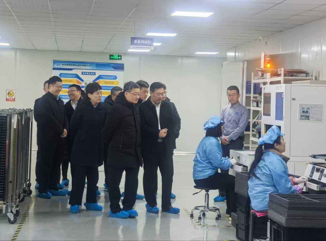 Welcome the Mayor of Jinan to visit LCGK factory