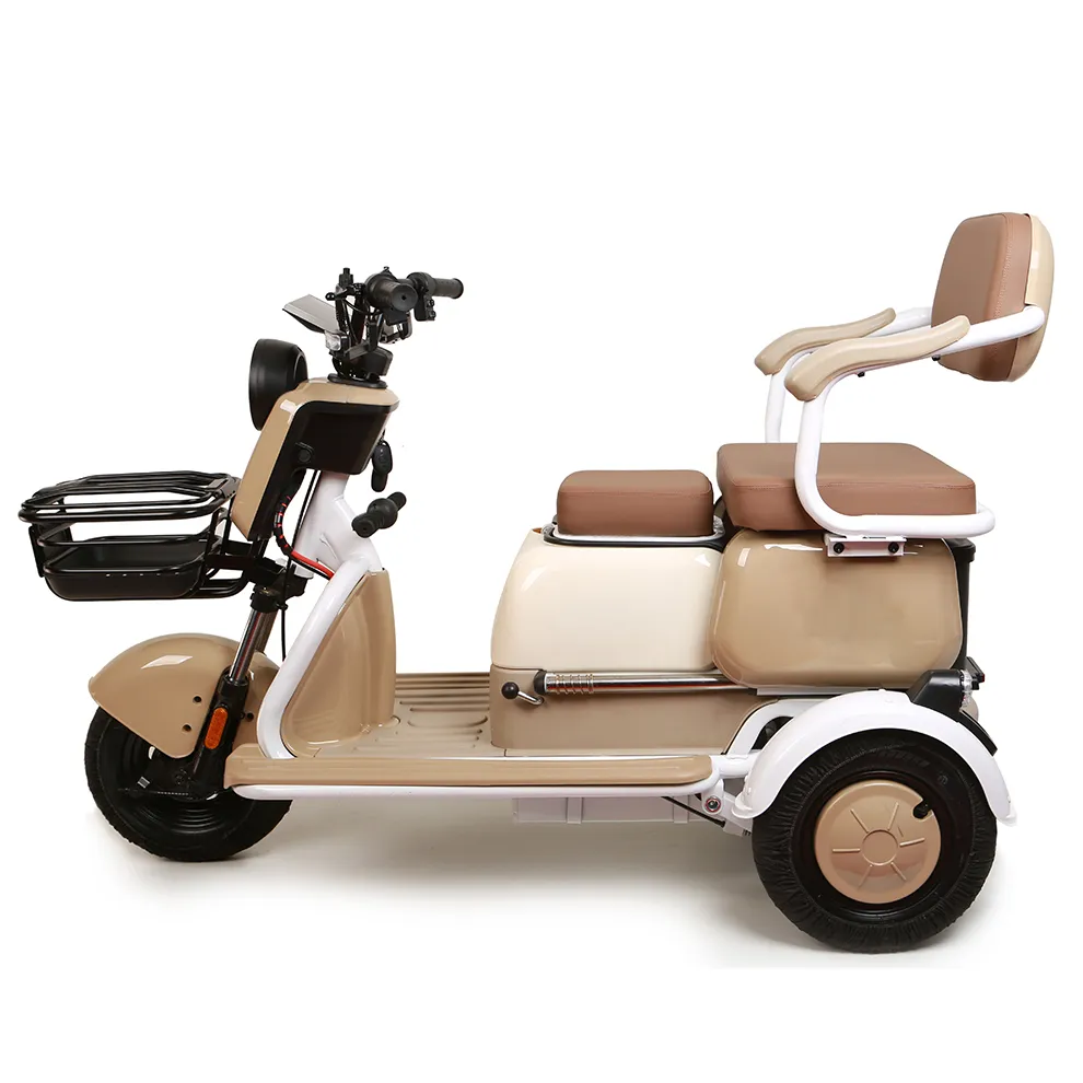 Why is our electric tricycle ideal for elderly mobility and safety?