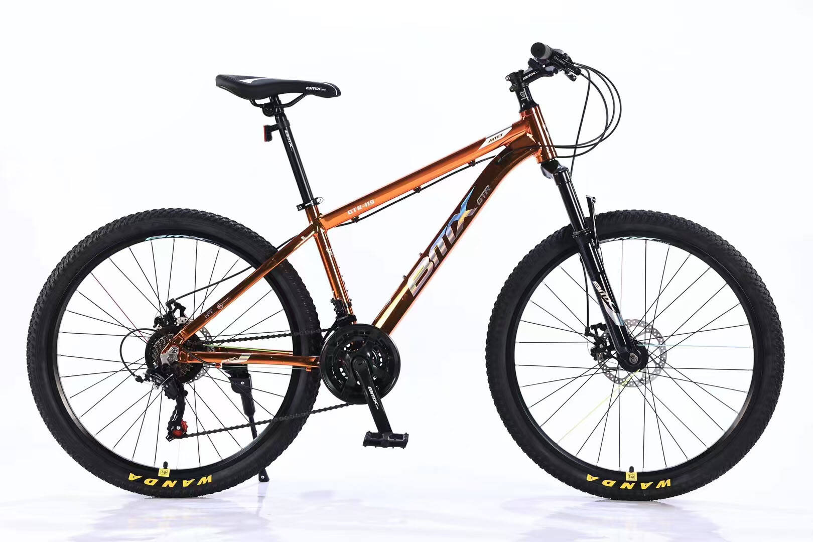 OEM 21 Speed Alloy Mountain Bike With Suspension Fork Custom Color Supplier