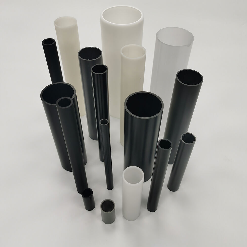 Plastic extruded tubes