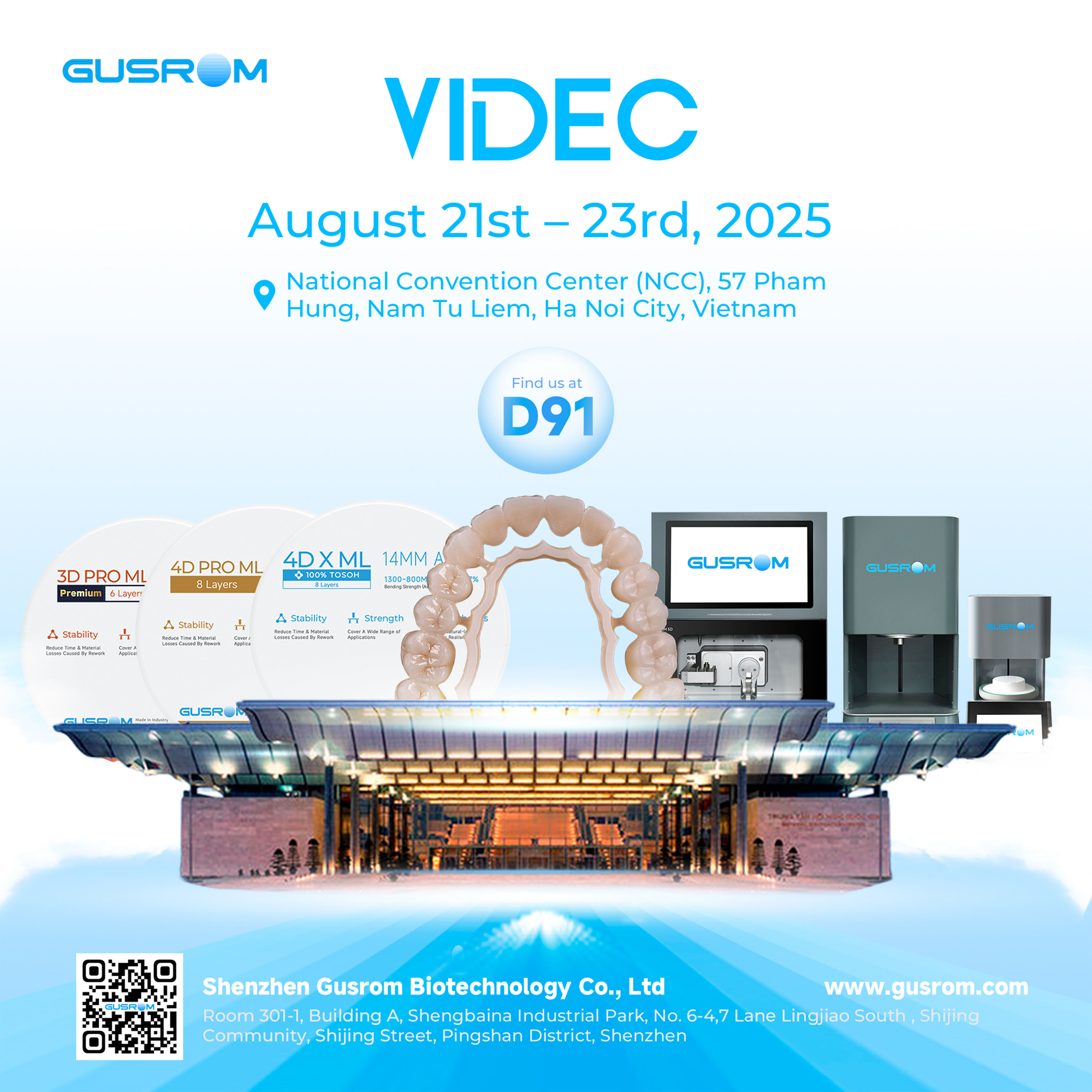 Exhibition Preview | Gusrom will showcase VIDEC 2025