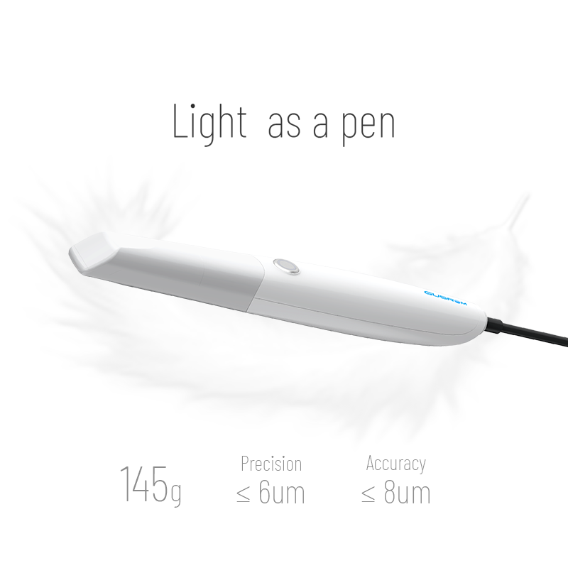 Gusrom GScan IQ Professional Intraoral Scanner -Lightweight for Fatigue-Free Use