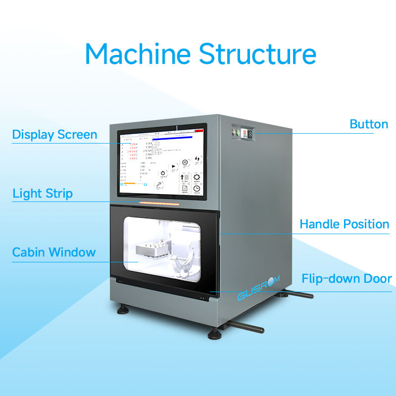 GSM 5D Dry Milling Machine-for 24/7 digital workflows of dental labs 