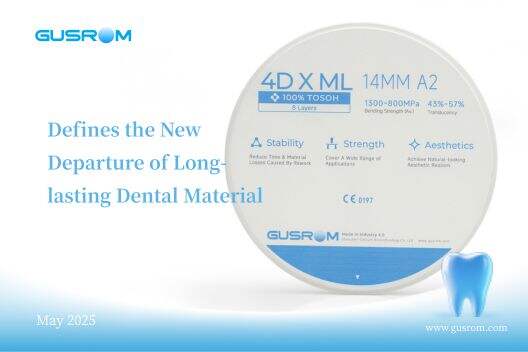 4D X ML Zirconia Blocks Defines the New Departure of Long-lasting Dental Material （Enclose 5-year follow-up report and zirconia case pictures）