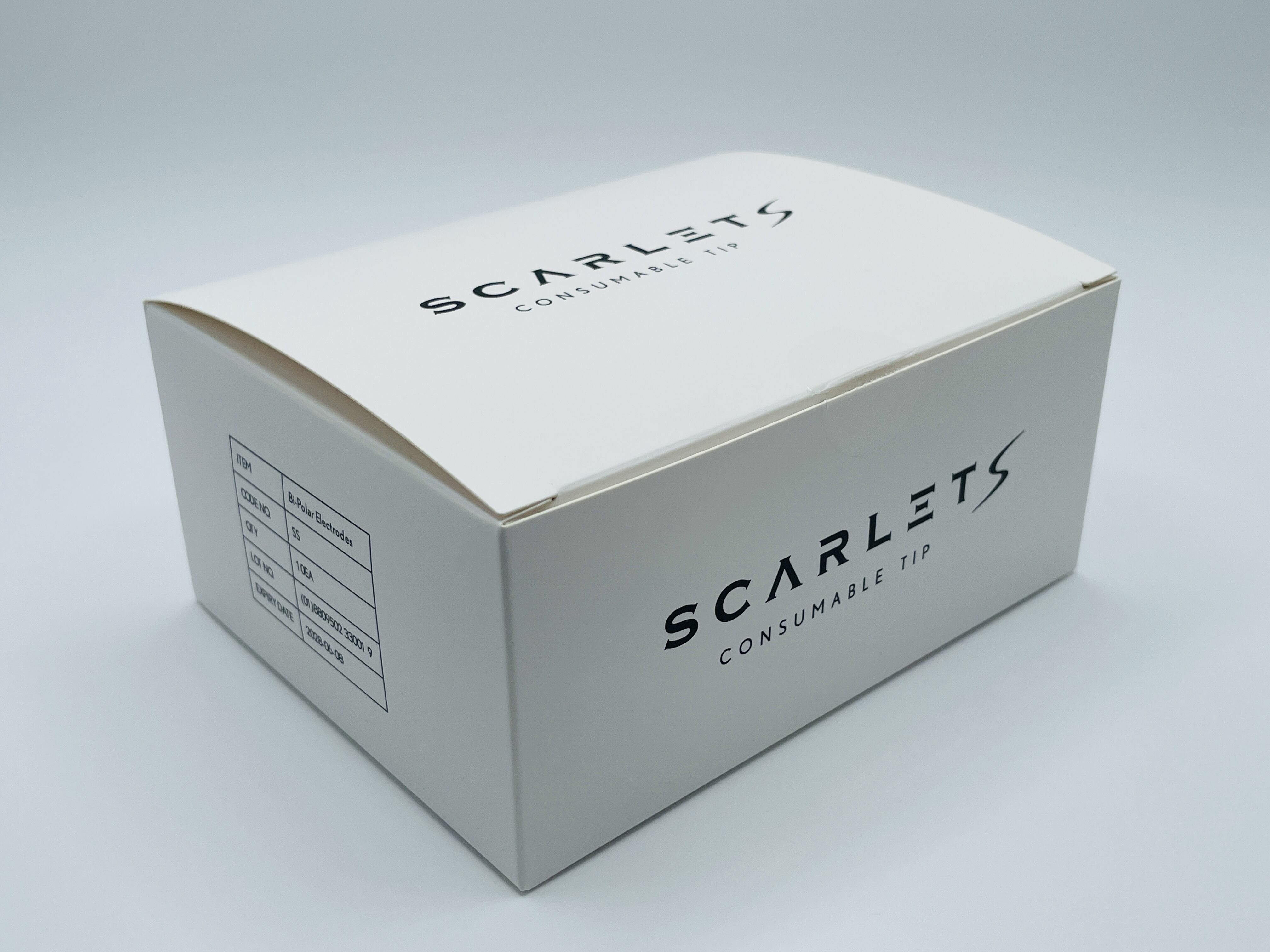 Kartu mikroneedling rf Scarlet S 25 pin, ujung elektroda Bi-polar